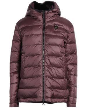 Blauer Puffer - Purple