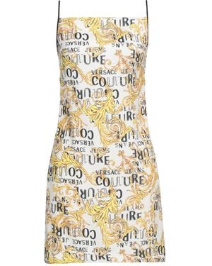 Versace Jeans Couture Mini Dress Polyester - Metallic