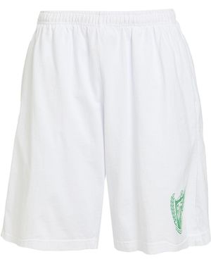 Sporty & Rich Shorts & Bermuda Shorts Cotton - White