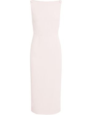 Valentino Garavani Midi Dress Acetate, Viscose - White