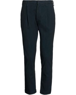 Entre Amis Midnight Trousers Cotton, Polyester, Viscose, Elastane - Blue
