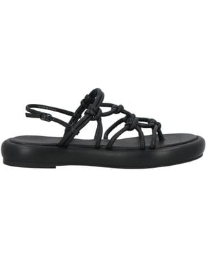 STUDIO AMELIA Sandals Leather - Black