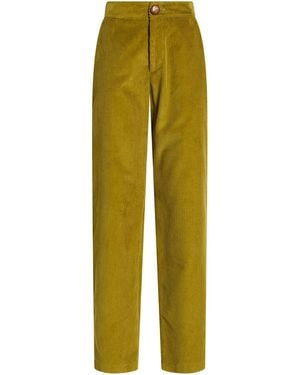 MVP WARDROBE Khaki Trousers Cotton - Green