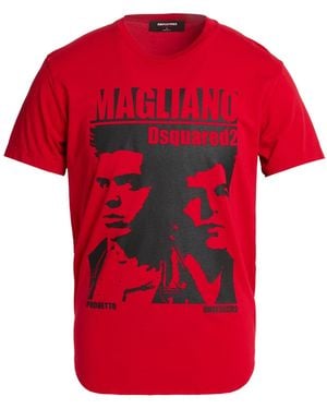 DSquared² Camiseta - Rojo