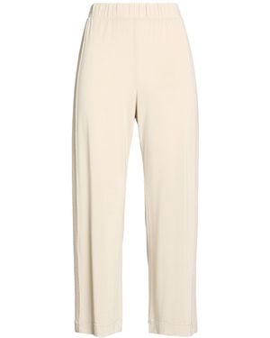 Le Tricot Perugia Pants Viscose, Polyamide, Elastane - Natural