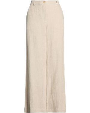 SOLOTRE Trousers Linen - Natural