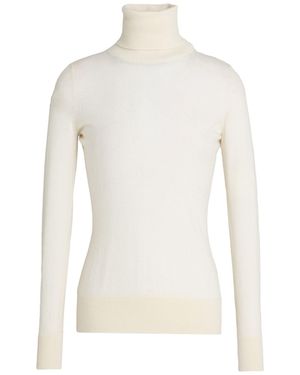 Estheme Cachemire Turtlenecks - White