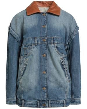 MAX&Co. Denim Outerwear - Blue