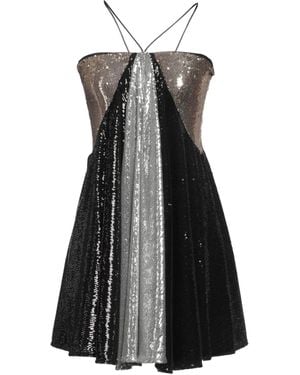 Aniye Records Mini Dress Polyester, Polyamide - Black