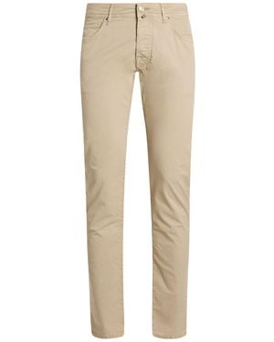 Jacob Cohen Trousers Cotton, Elastane - Natural