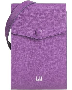 dunhill Cross-Body Bag - Purple