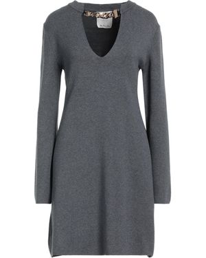 Compagnia Italiana Mini Dress Viscose, Polyamide, Polyester - Gray