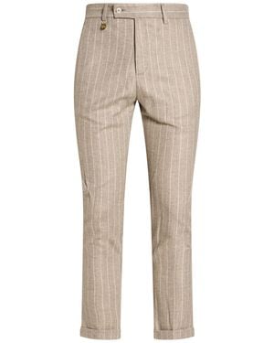 Havana & Co. Light Pants Virgin Wool, Nylon, Acrylic, Cashmere, Elastane - Natural