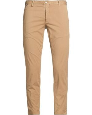 AT.P.CO Camel Pants Cotton, Elastane - Natural