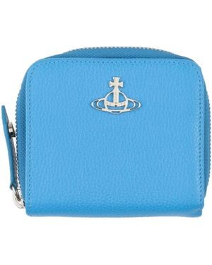 Vivienne Westwood Wallet Leather - Blue