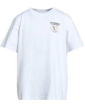 CASABLANCA T-Shirt Organic Cotton - White