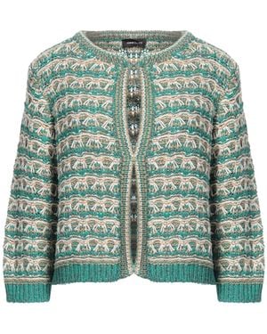Anneclaire Cardigan Polyamide, Cotton - Green