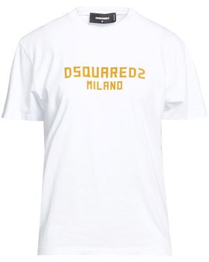 DSquared² T-Shirt Cotton - White