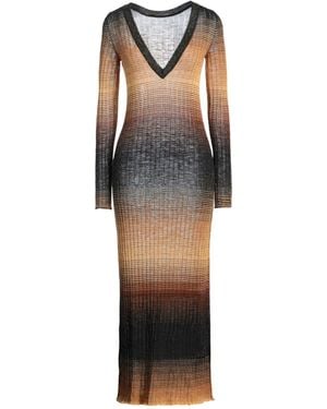 ワンピース Roberto Collina Dresses Roberto Collina Maxi Dress Linen, Polyester in Blue | Lyst