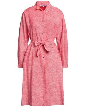 La Fille Des Fleurs Midi-Kleid - Pink