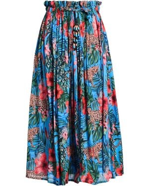 CONNOR & BLAKE Maxi Skirt Cotton - Blue