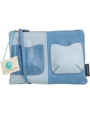 Gabs Cross-Body Bag Calfskin - Blue