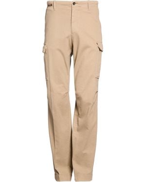 Berwich Camel Pants Cotton, Elastane - Natural
