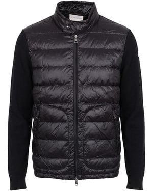 Moncler Puffer Polyamide, Wool - Black