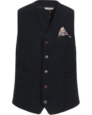 Bob Tailored Vest Acrylic, Polychloride, Virgin Wool - Blue
