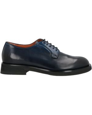 Santoni Schnürschuh - Blau