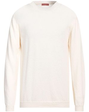 Daniele Fiesoli Ivory Jumper Organic Cotton, Polyamide - White