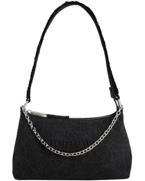 Tommy Hilfiger Handbag Textile Fibres - Black
