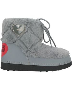 Love Moschino Ankle Boots - Grey
