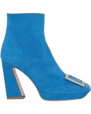 Roger Vivier Ankle Boots - Blue