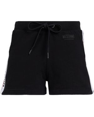 Moschino Shorts & Bermuda Shorts Cotton, Elastane - Black
