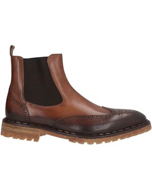 Calpierre Ankle Boots Leather - Brown