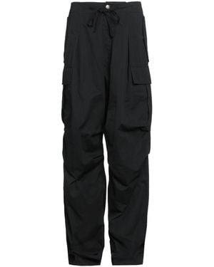 McQueen Trousers Cotton, Polyamide - Black