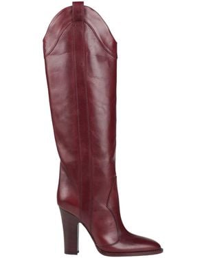Paris Texas Boot Calfskin - Red