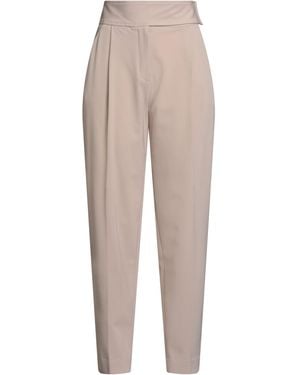 Antonelli Pants Polyester, Virgin Wool, Elastane - Natural