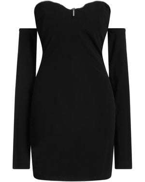 DSquared² Mini Dress Viscose, Polyamide, Elastane - Black