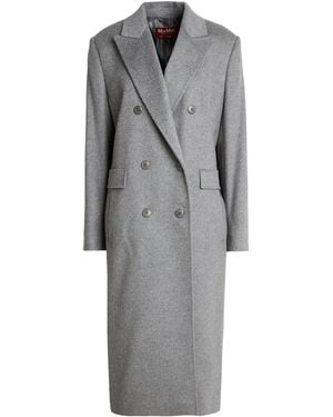 Max Mara Light Coat Virgin Wool - Gray