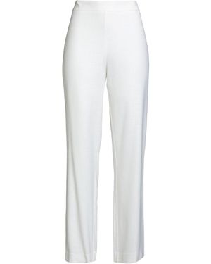 Furore Trousers Viscose, Elastane - White
