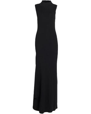 Akep Maxi Dress Viscose, Polyester - Black