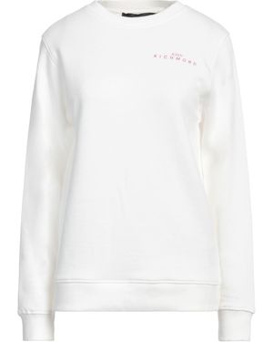 John Richmond Sweatshirt Cotton - White