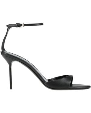 Paris Texas Sandals Leather - Black