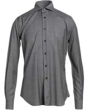 Xacus Shirt Virgin Wool - Gray