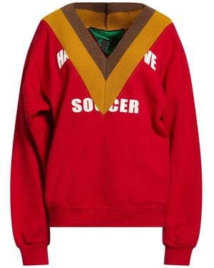 Colville Sweatshirt Cotton, Wool - Red