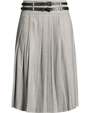 Kocca Midi Skirt Polyester, Viscose, Elastane - Gray