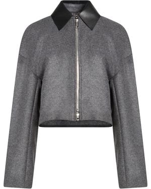 Sportmax Jacket Virgin Wool - Grey