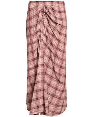 Isabel Marant Midi Skirt Cotton - Pink